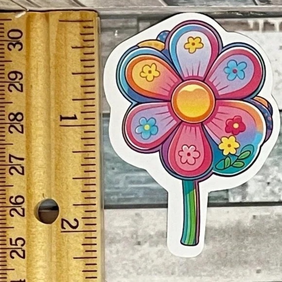 Other - 🌀10/$10🌀 70s Hippie Reusable Waterproof Vinyl Sticker Decal